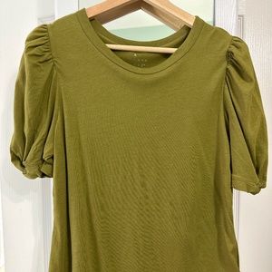 A new day olive green top